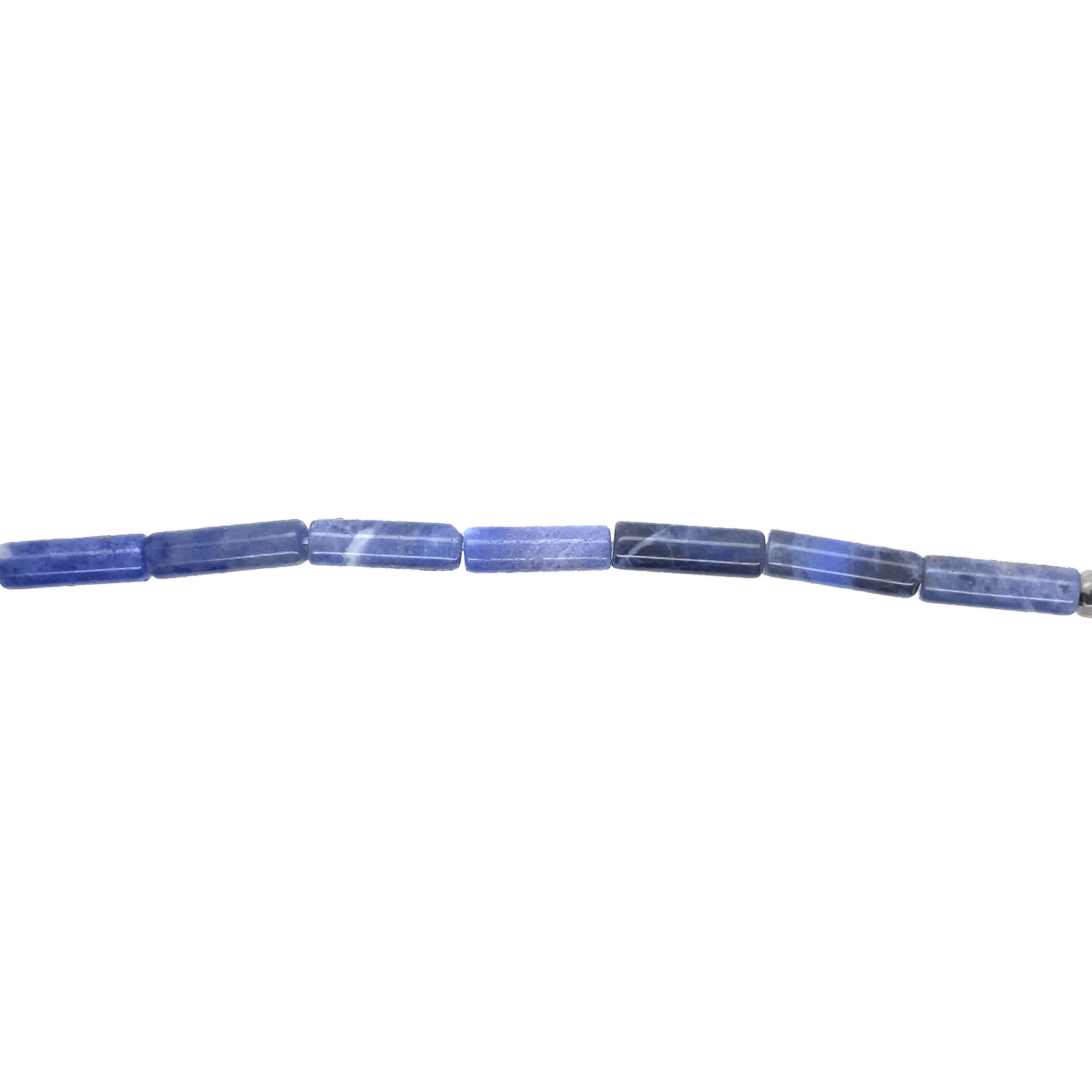 Sodalite Tube Beads 13mm