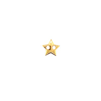 Star Connector 10mm - Gold Plated