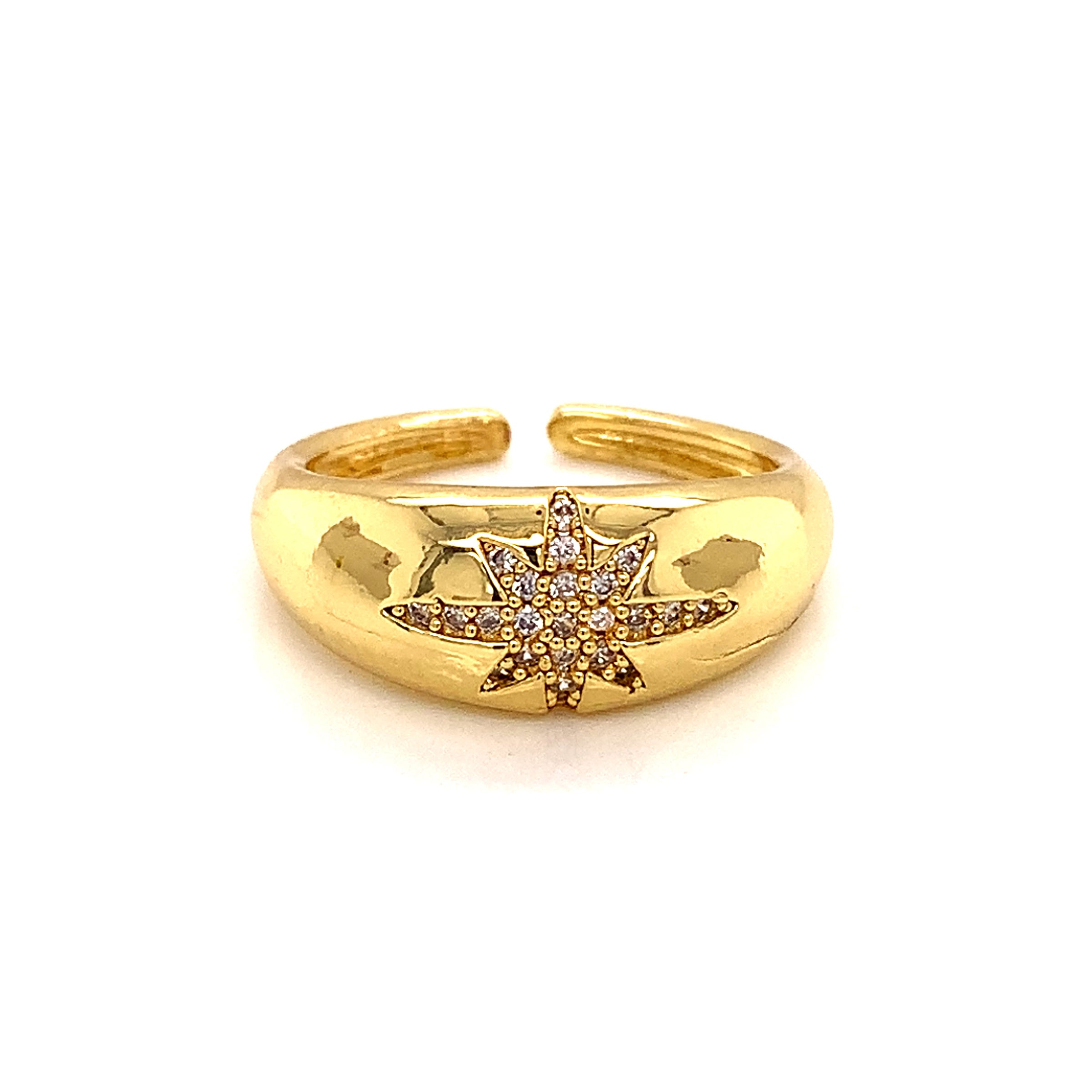 Sunburst Dome Ring