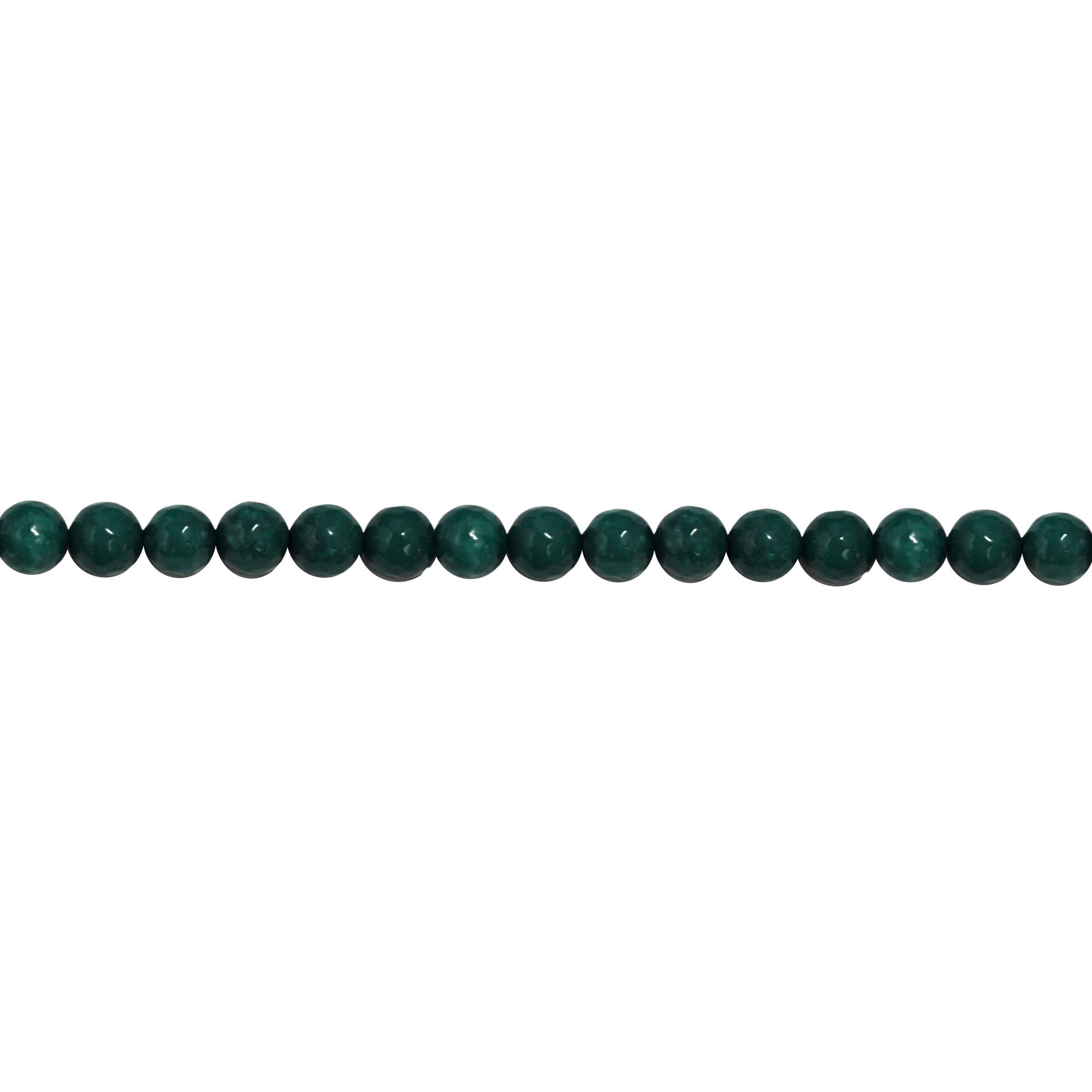 Teal Jade 10mm- Faceted
