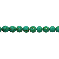 Teal Synthetic Turquoise 14mm - Round