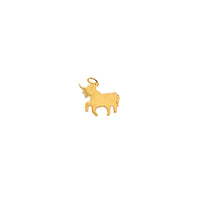 Unicorn Charm 14mm - Gold Plated