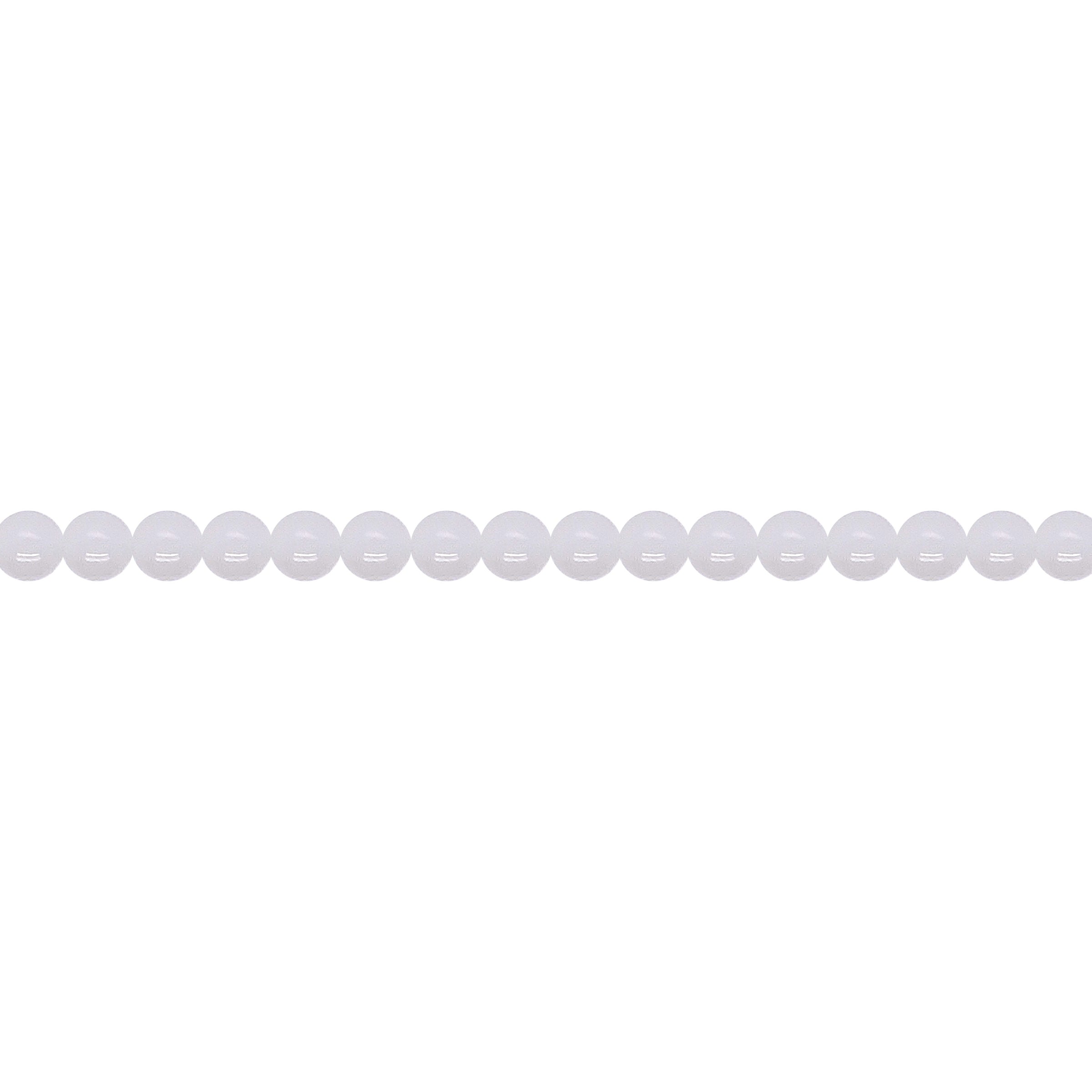 White Crystal 4mm - Round