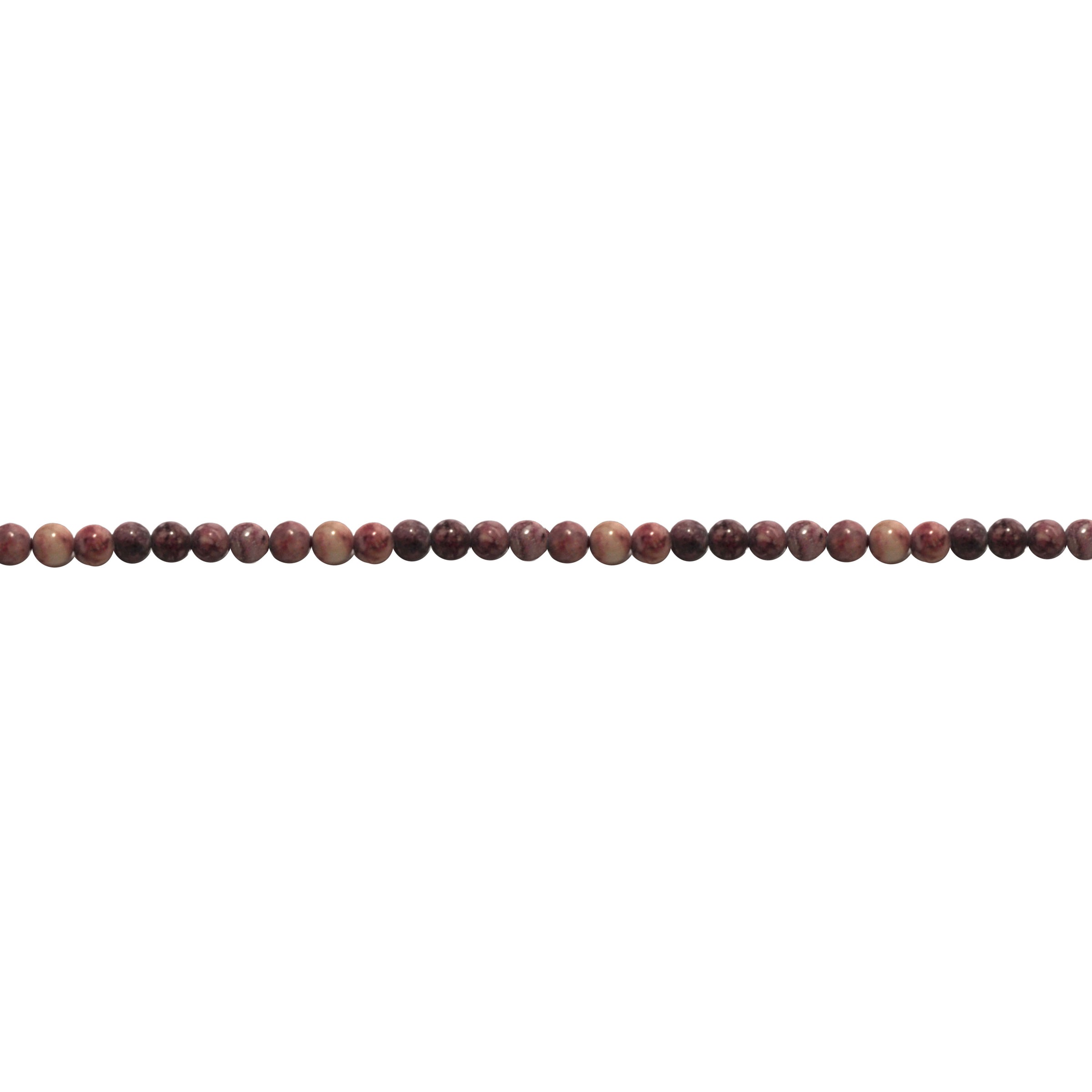 Wineberry Pink Jasper Beads 4mm