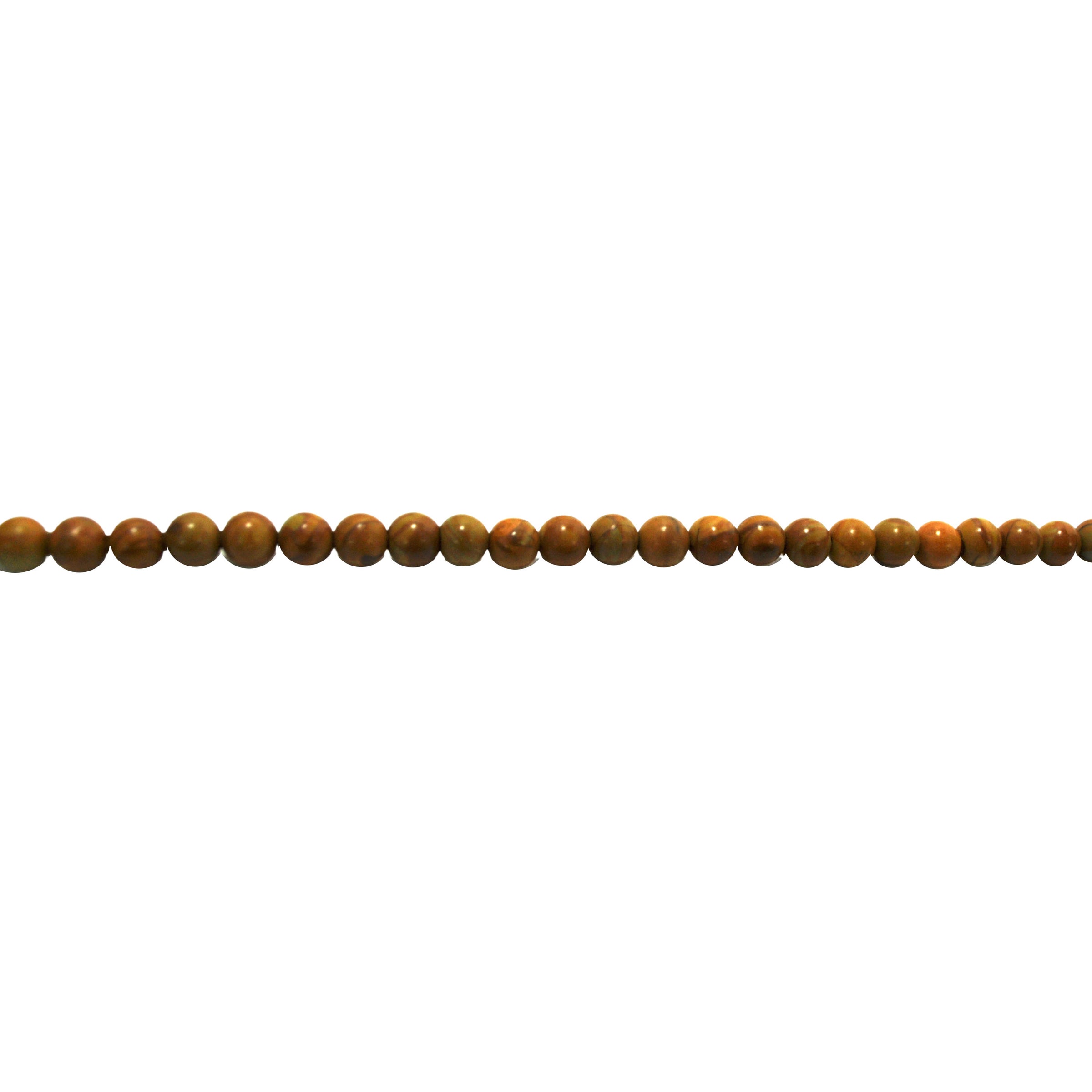 Wooden Jasper 6mm - Round