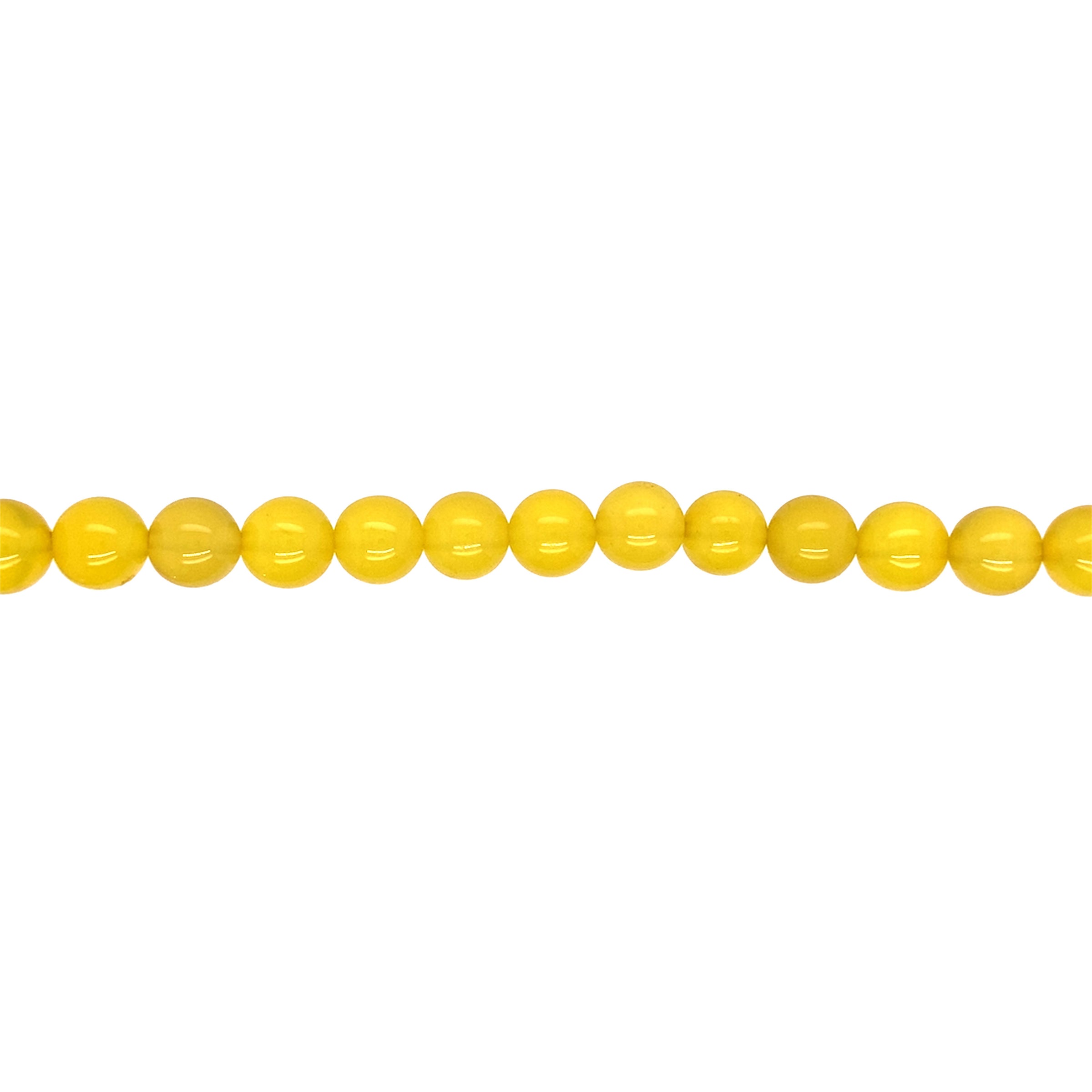 Yellow Agate 8mm - Round