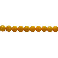 Yellow Mashan Jade - Round 10mm