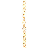 16" Circle Link Chain - Gold Filled