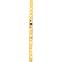 14" 2mm Flat Mariner Chain - Gold Filled