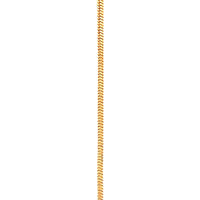 16" 1mm Snake Box Chain - Gold Filled