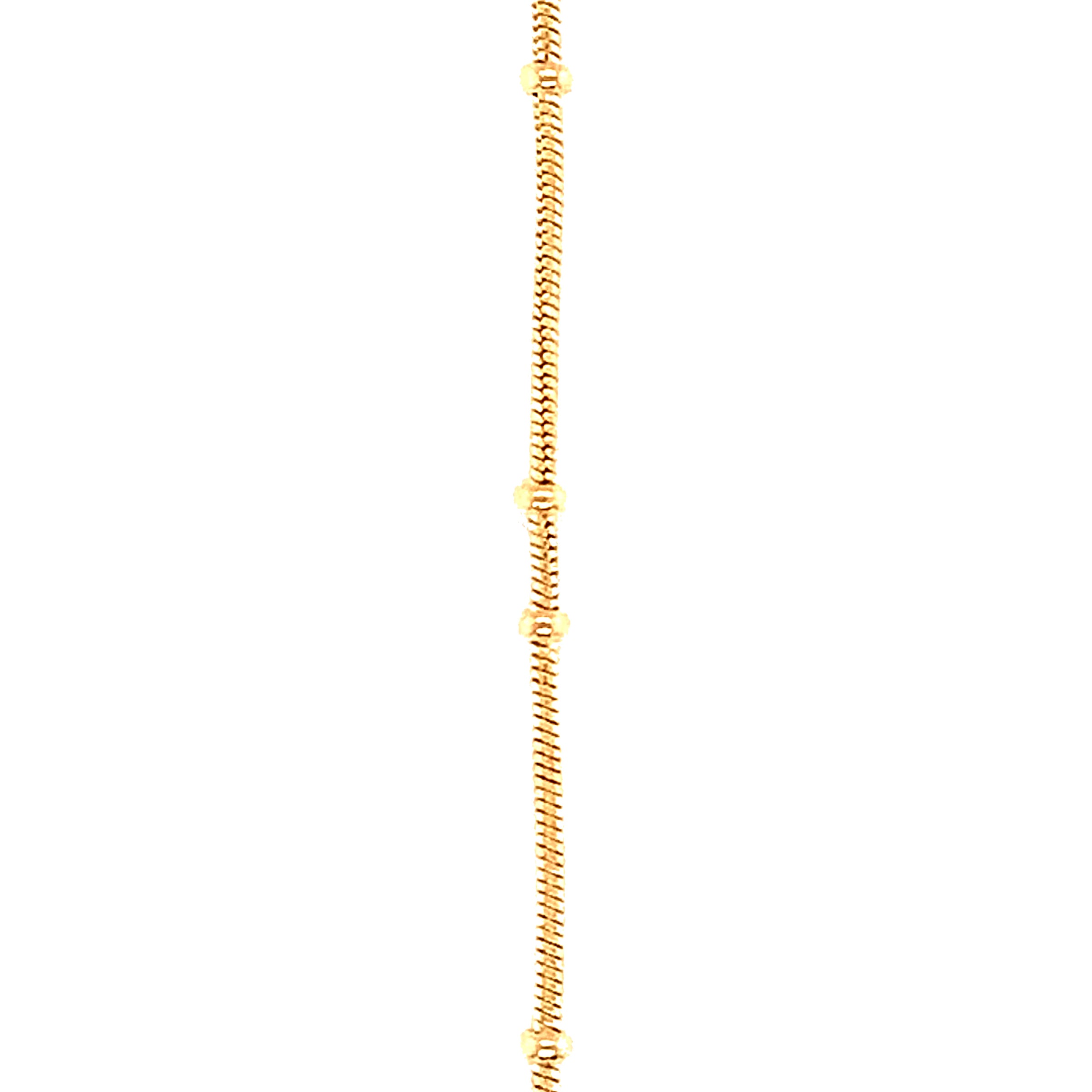 16" Snake Ball Chain - Gold Filled