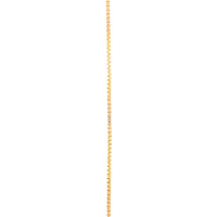 14" 0.8mm Box Chain - Gold Filled