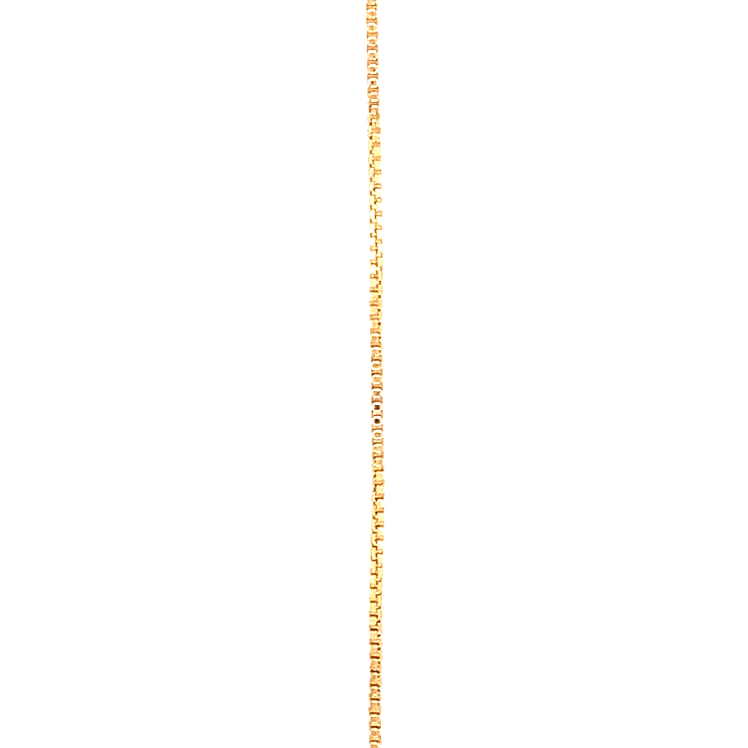 14" 0.8mm Box Chain - Gold Filled