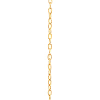 16" Cable Link Chain - Gold Filled