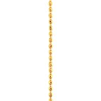 16" Faceted Ball Chain - Gold Filled