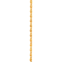 16" 2mm Snail Link Chain - Gold Filled