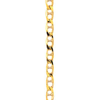 16" 3.5mm Mariner Link Chain - Gold Filled