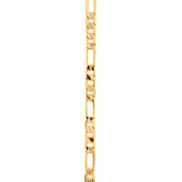 16" 3.5mm Figaro Link Chain - Gold Filled