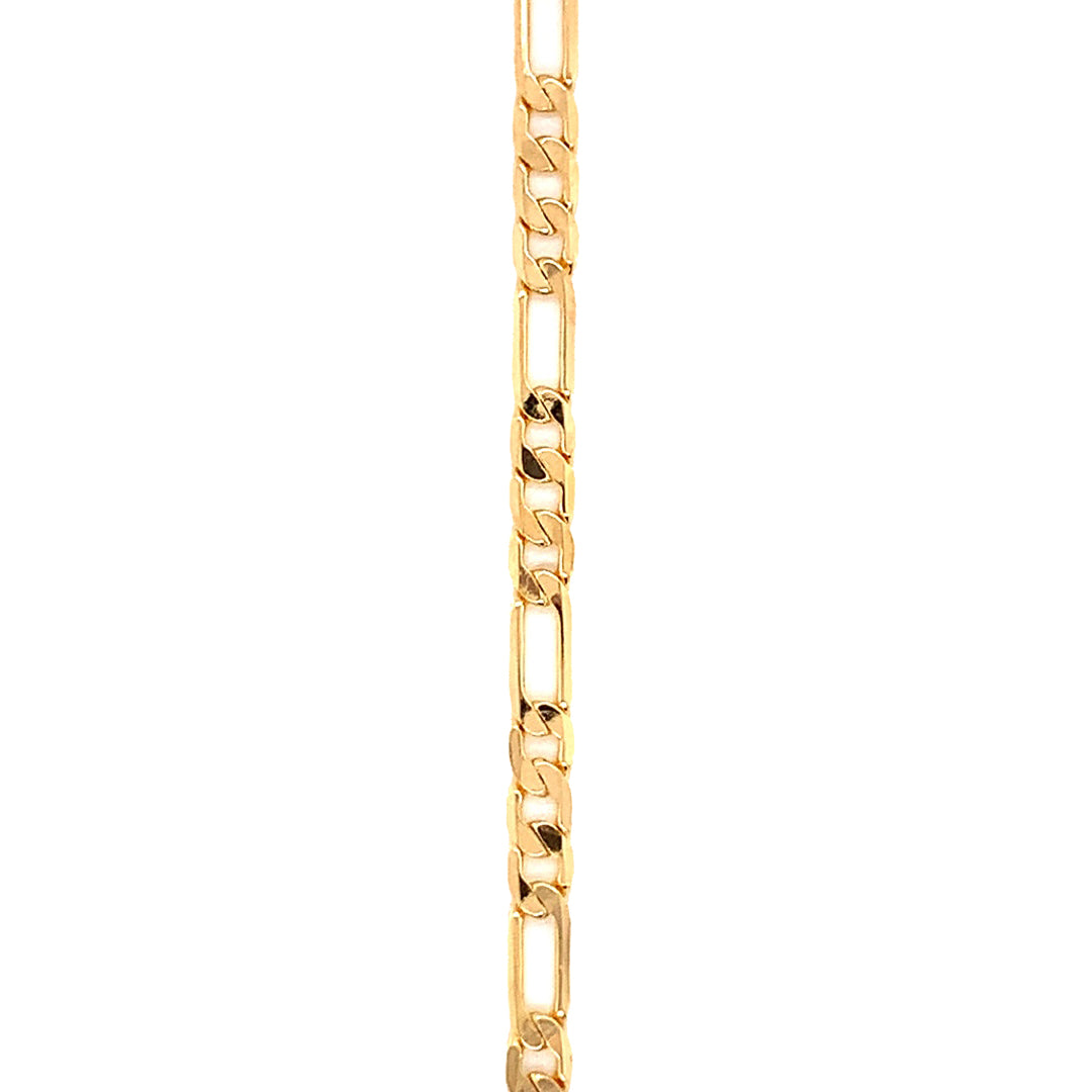 16" 3.5mm Figaro Link Chain - Gold Filled