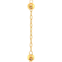 16" 5mm Ball Cable Link Chain - Gold Filled