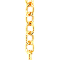 16" 8.5mm Cable Link Chain - Gold Filled