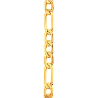 18" 4mm Figaro Chain - Gold Filled