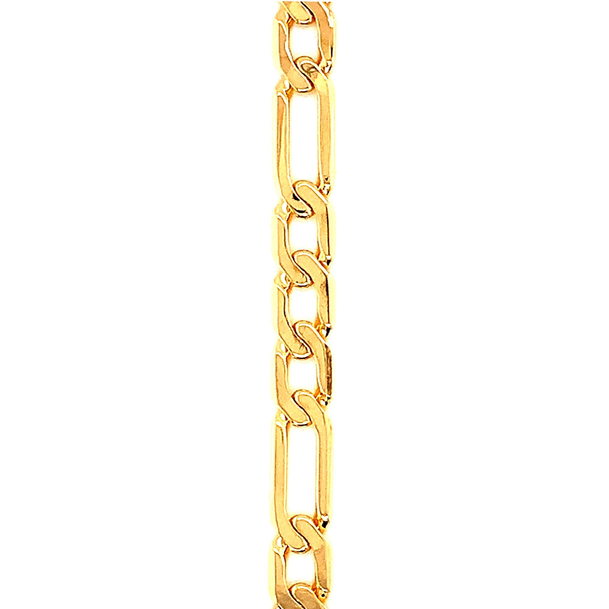 18" 4mm Figaro Chain - Gold Filled