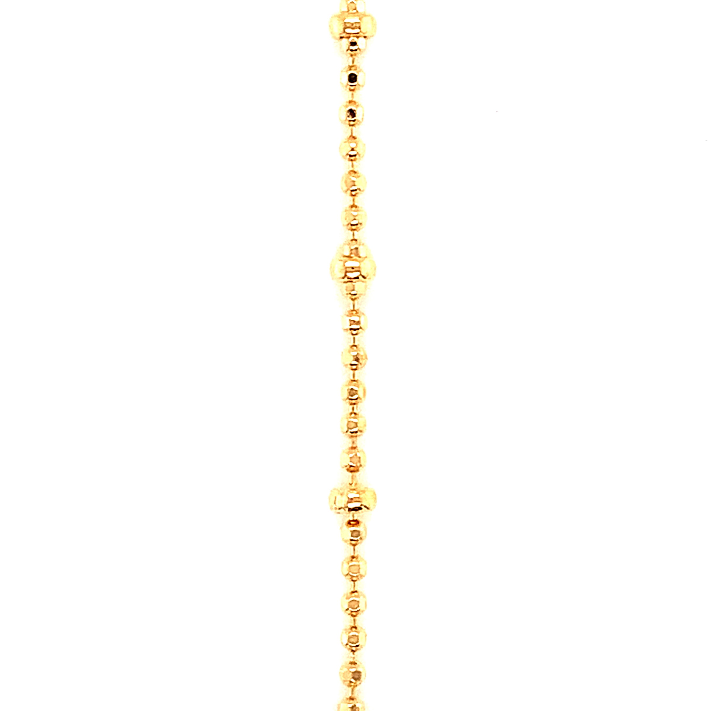 30" 1.5mm Ball Chain  - Gold Filled