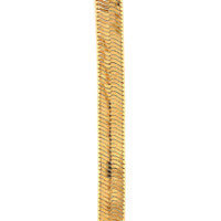 14" 5mm Herringbone Necklace - Gold Filled