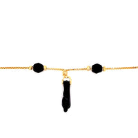 Figa Hand Azabache Bracelet - Gold Filled