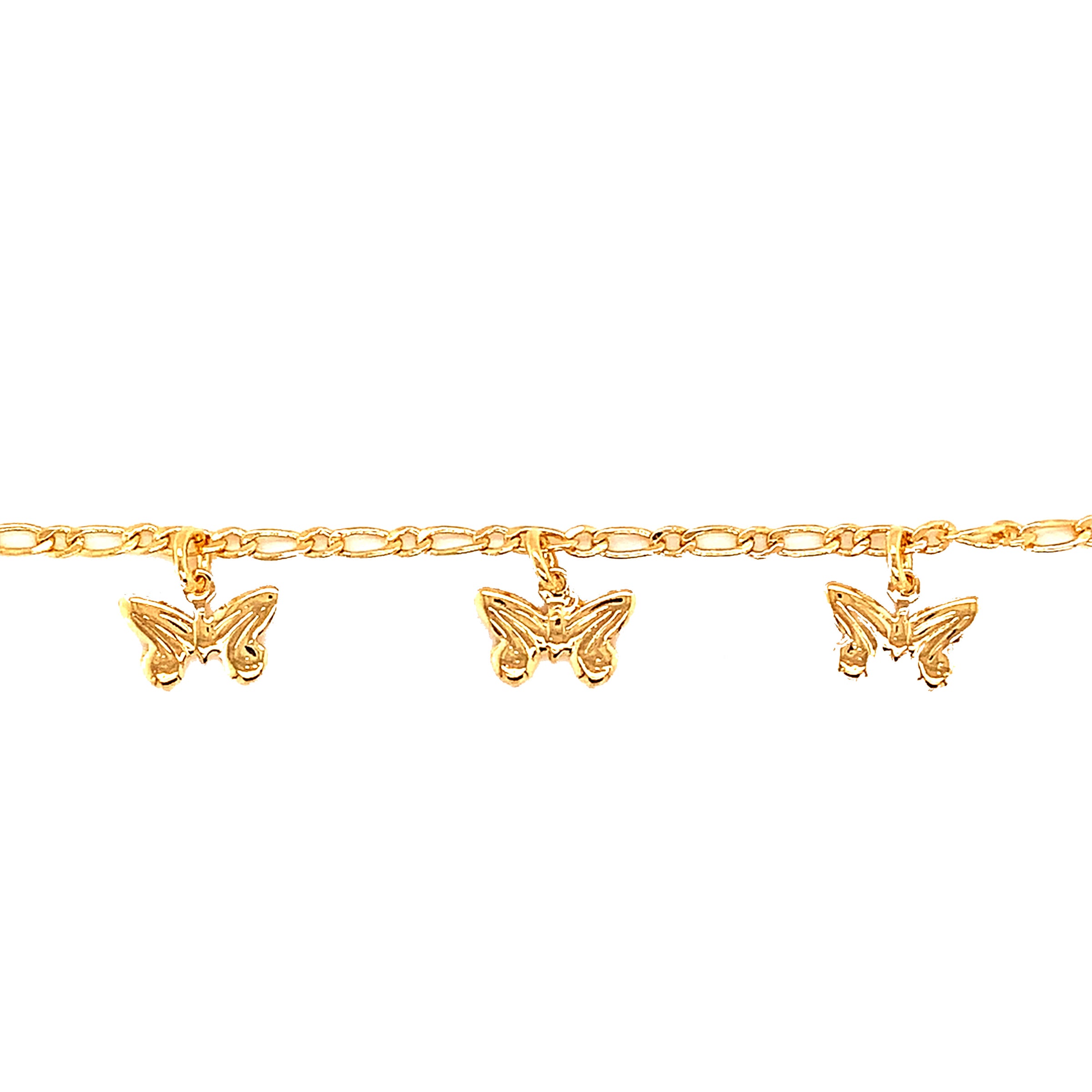 Butterfly Bracelet 6.25" - Gold Filled