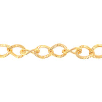 Large Link Bracelet - Gold Filled