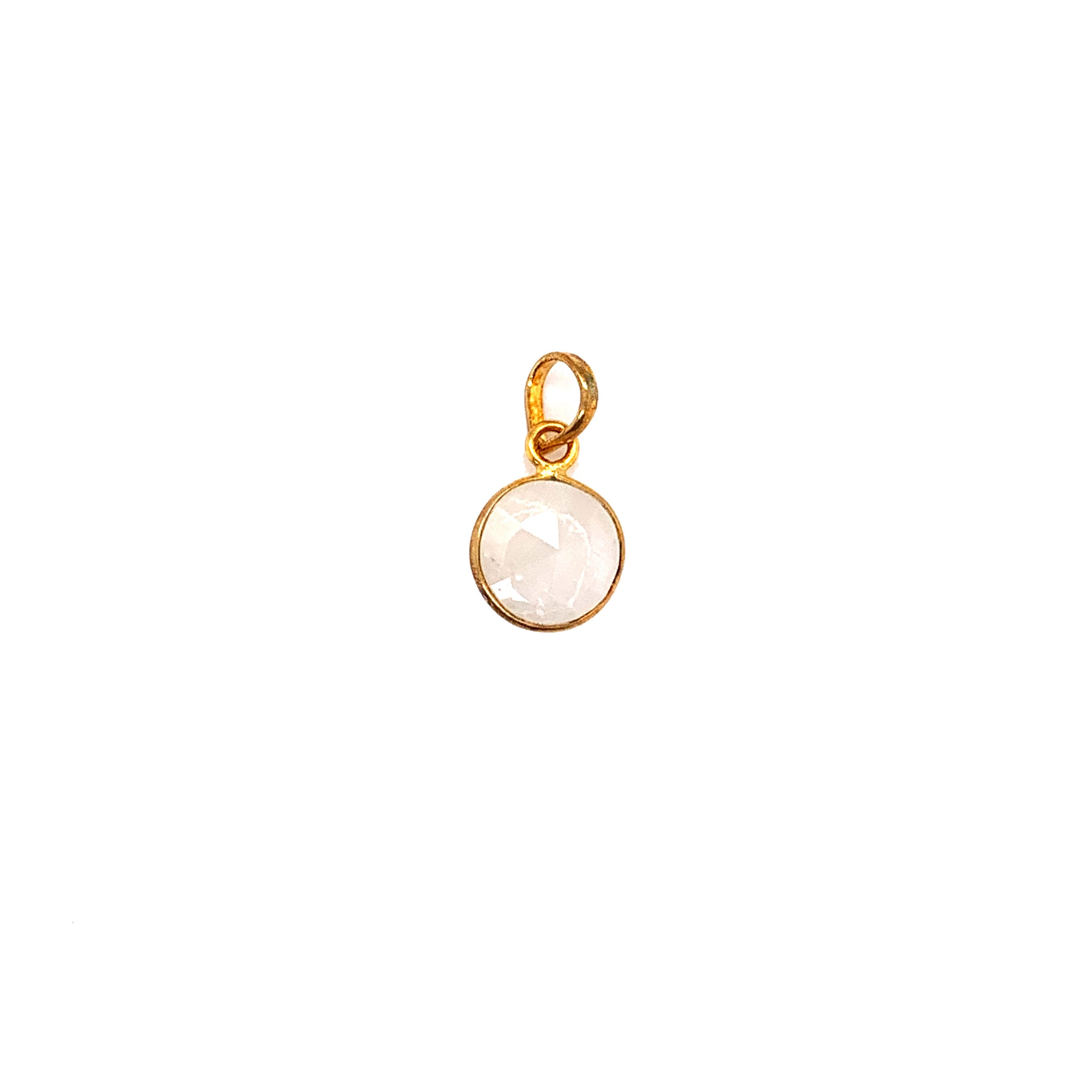 12mm Moonstone Round Pendant