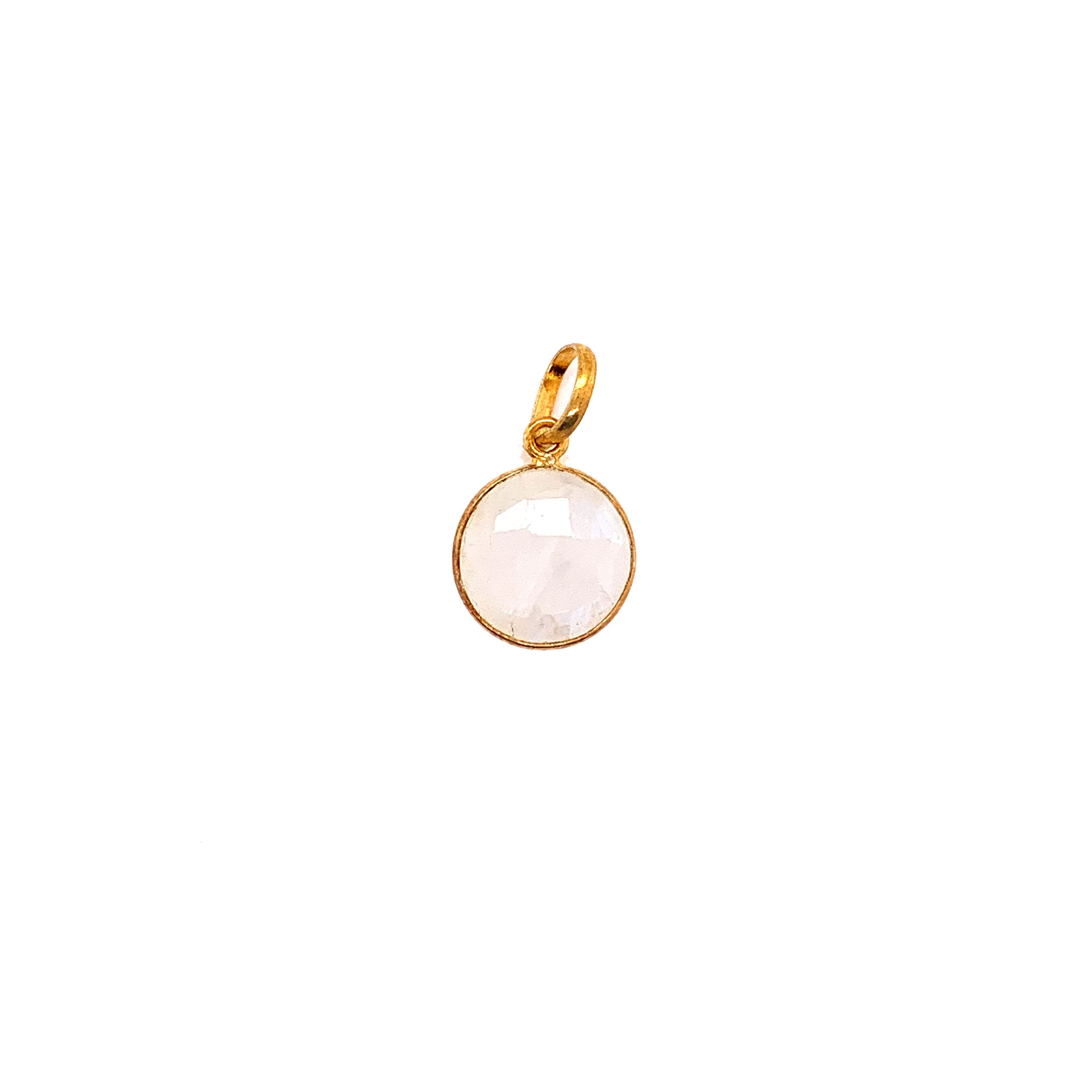 13mm Moonstone Round Pendant