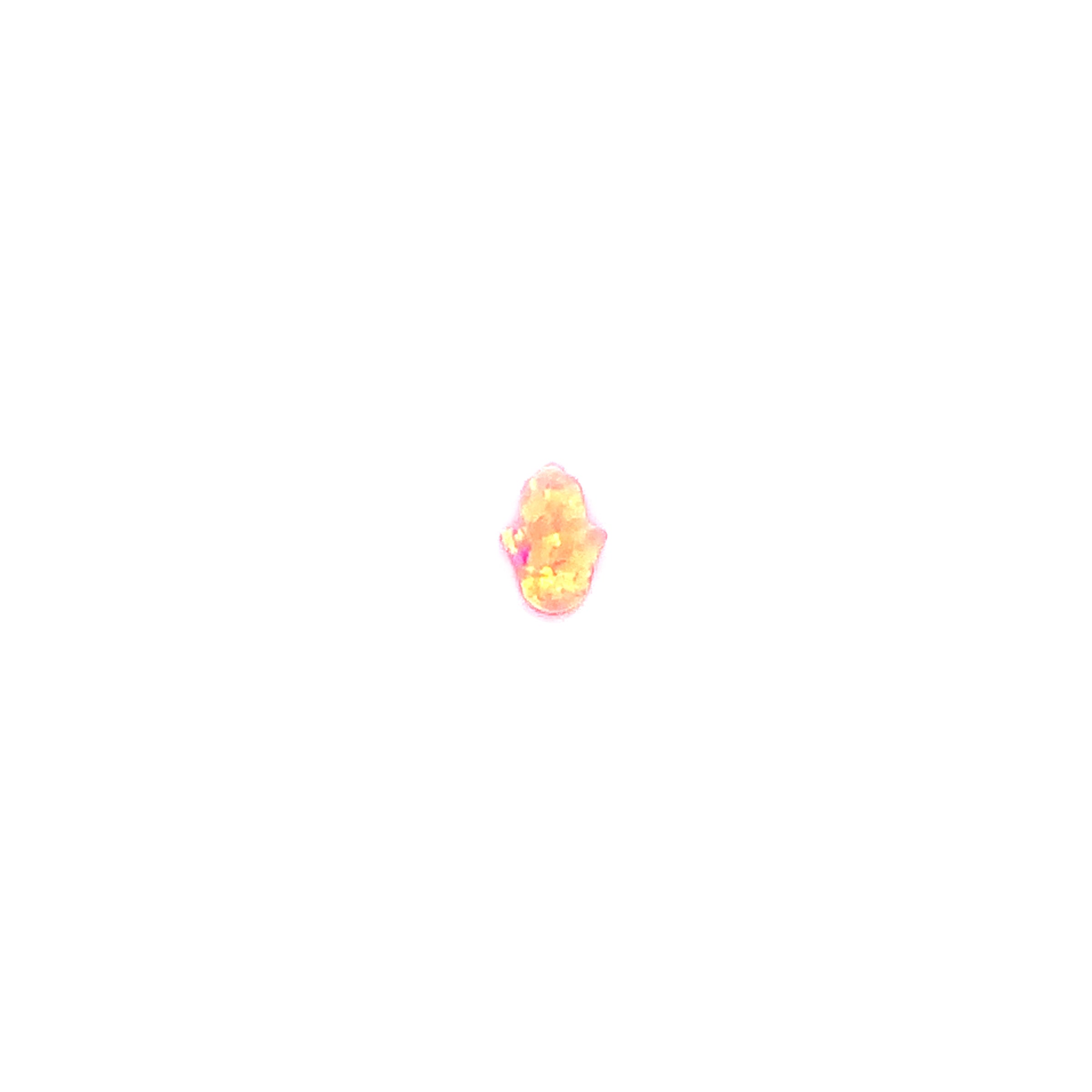 5x7mm Pink Opal Hamsa