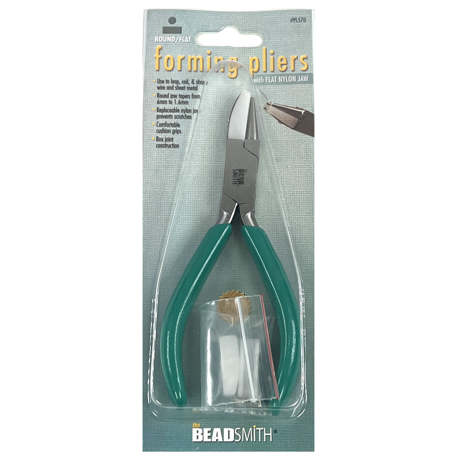 Nylon Jaw Round Coiling Plier
