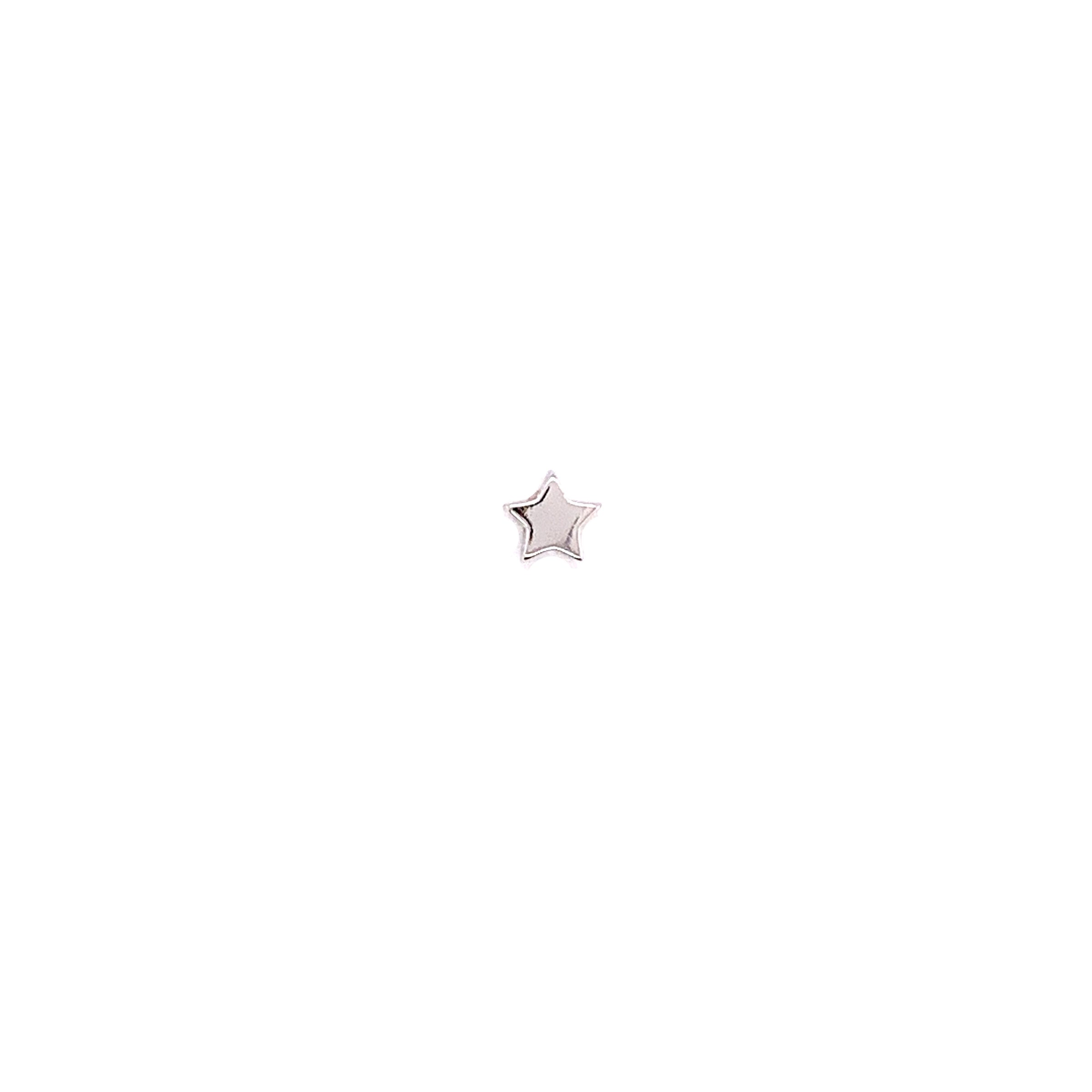 Mini Star Spacer - Silver
