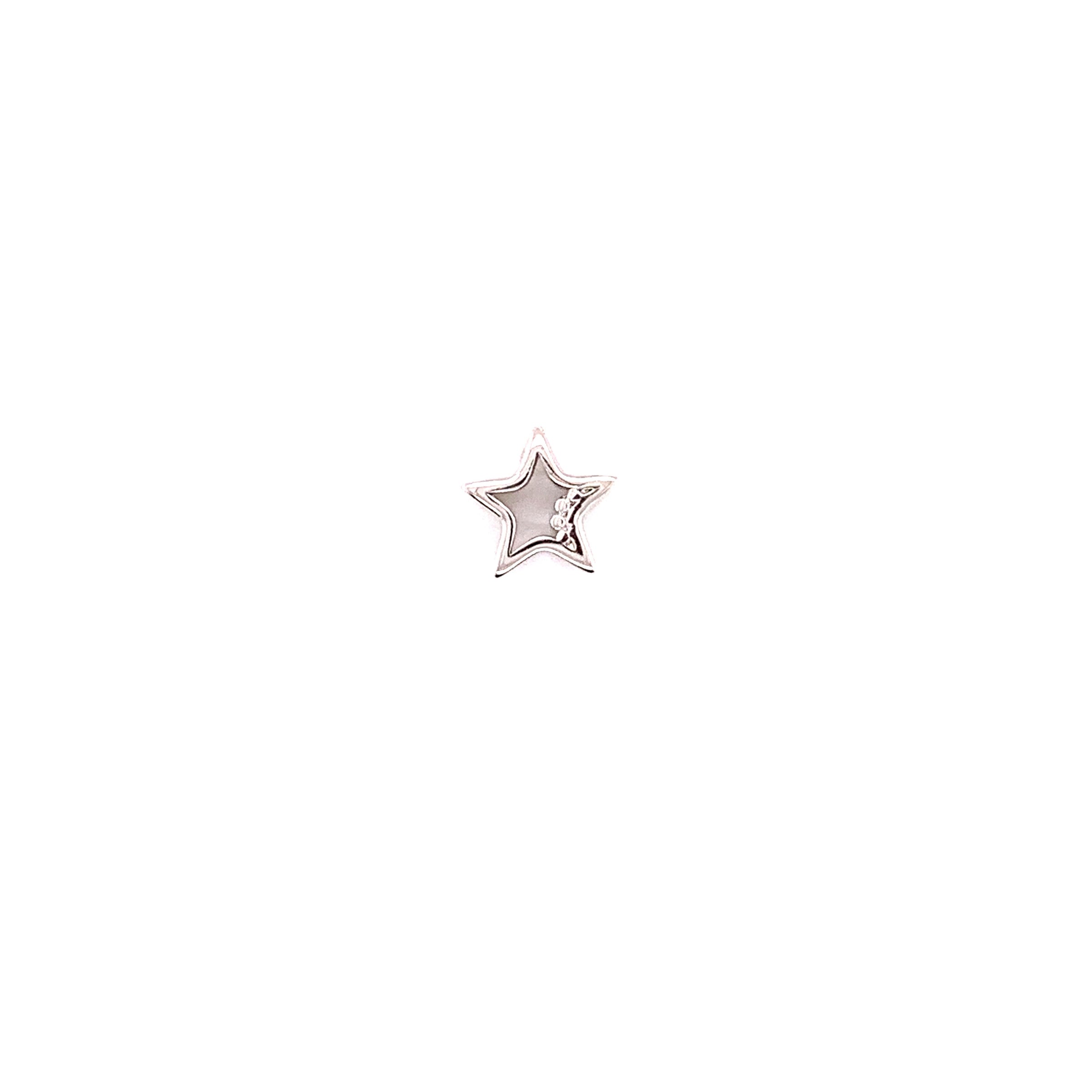 10mm Star Spacer - Silver