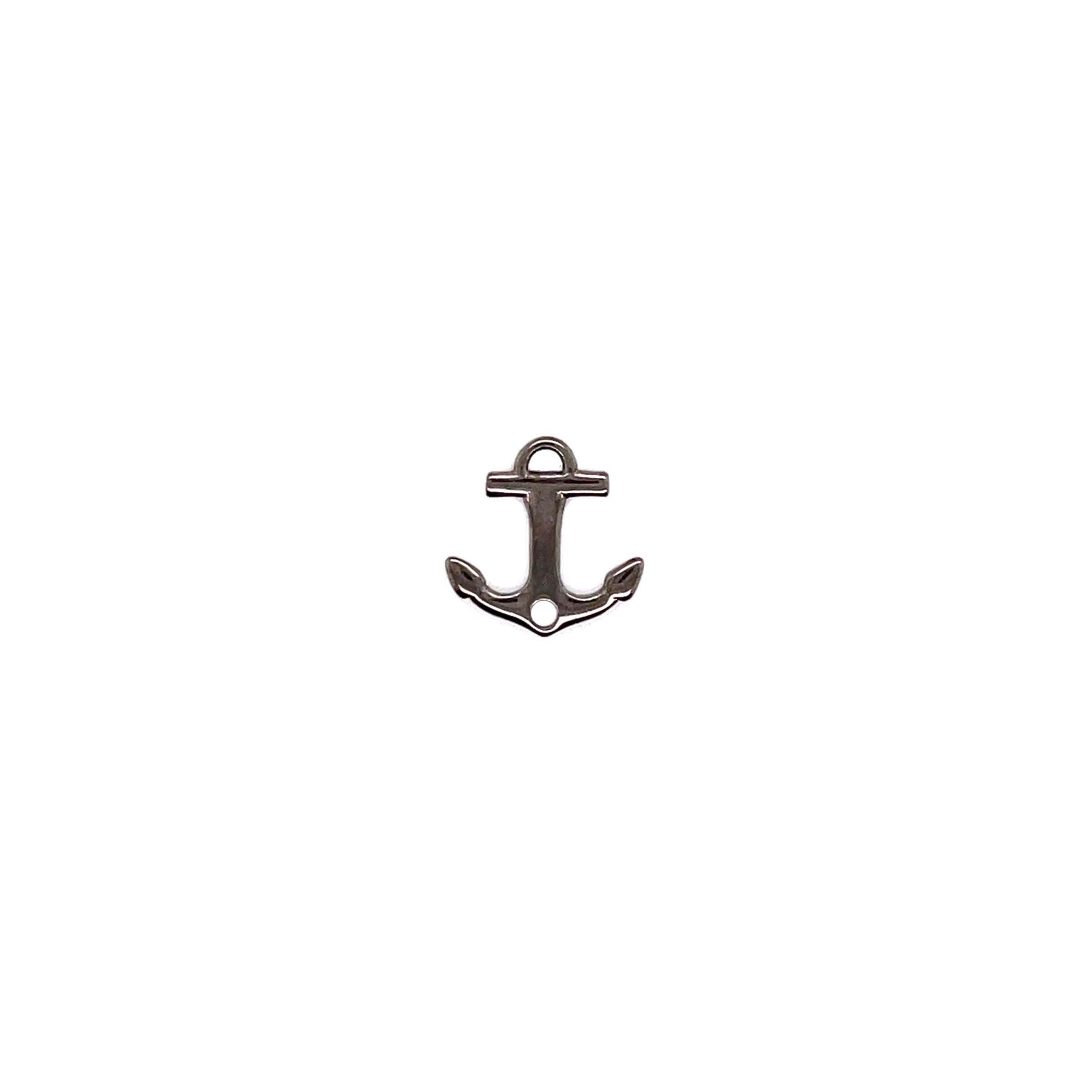 Anchor Connector - Black Rhodium Plated