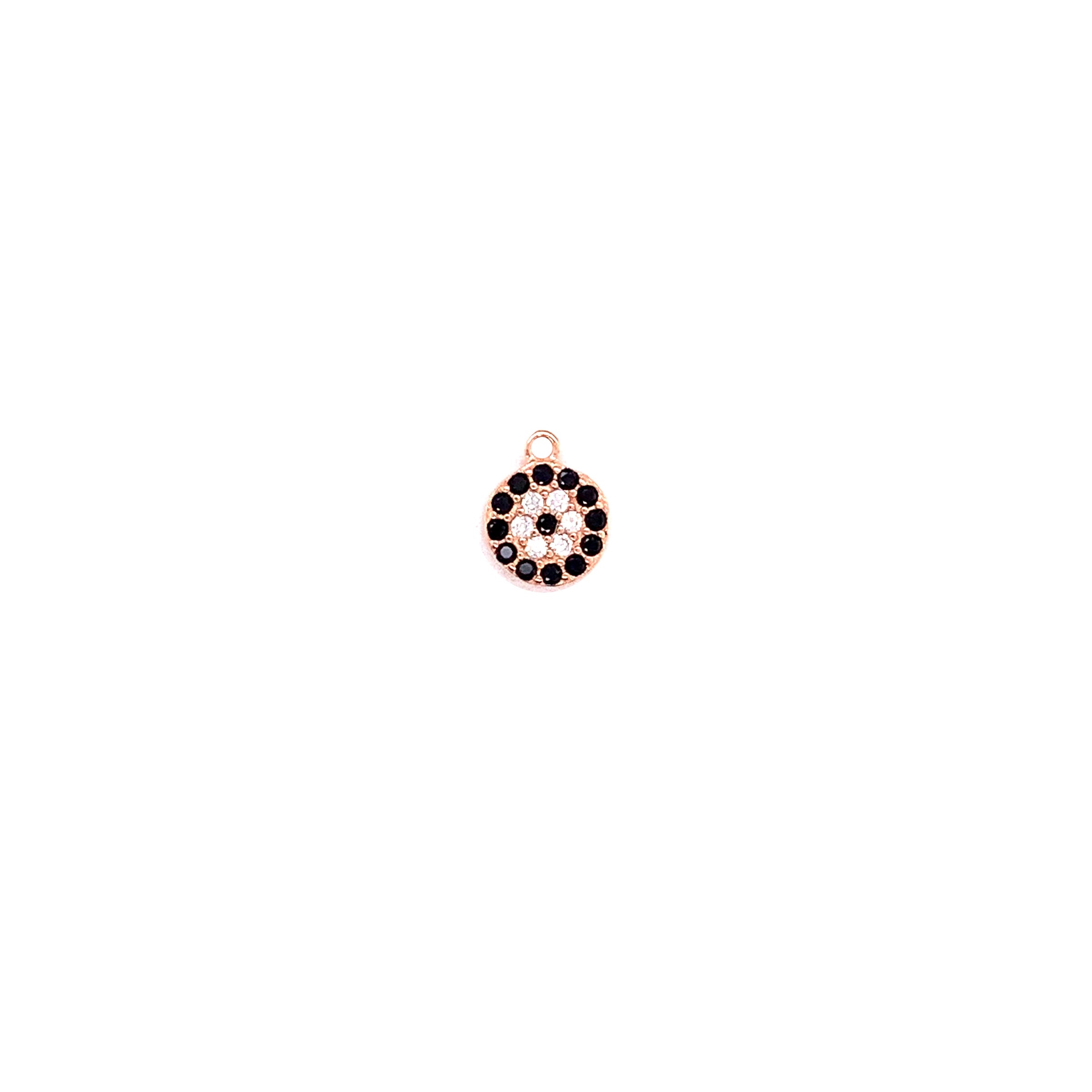 Mini Lucky Eye Charm - Rose Gold Plated