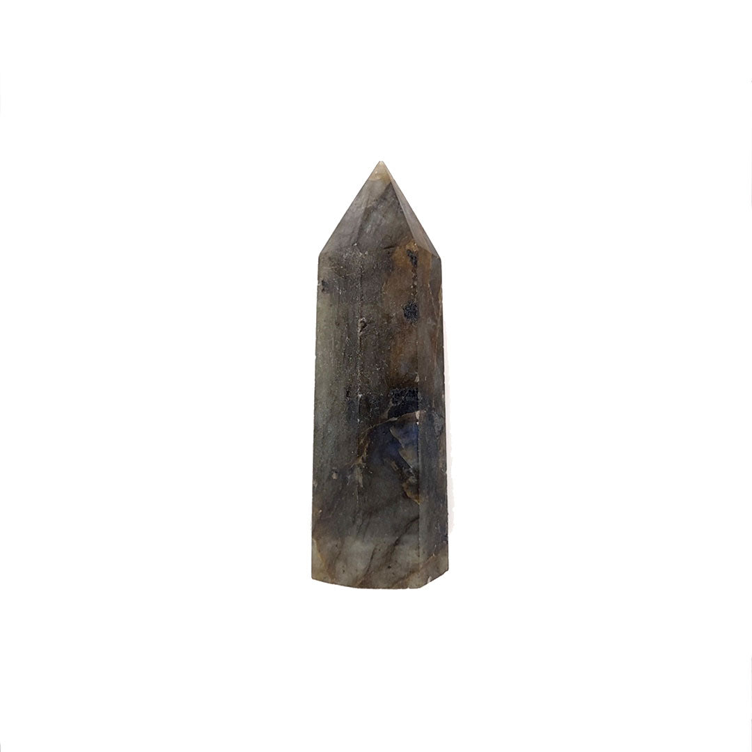 Matte Labradorite Obsidian Obelisk Points